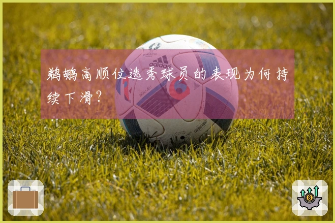 鹈鹕高顺位选秀球员的表现为何持续下滑？